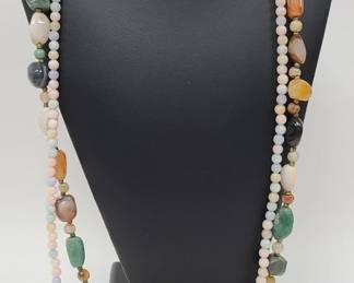 Semi-Precious Stone Necklaces & Bracelets