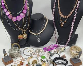 Lot of Costume Fashion Jewelry