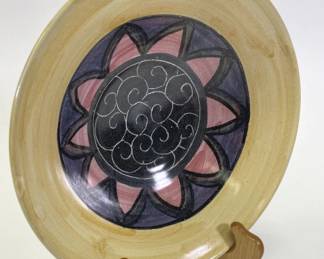 W. Mitch Yung Majolica-Glazed Bowl