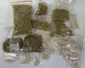 Collection of Stones and Jewelry Making Supplies