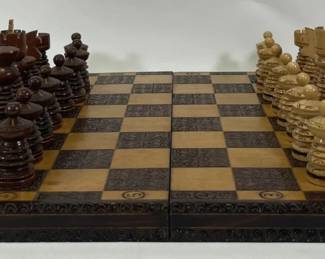 Handmade Wooden Chess Set Made in Poland