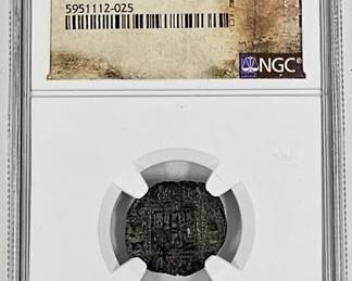 1312-50-B Alfonso XI Spain Noven NGC Details