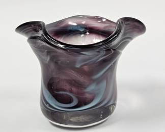 Howard Wilson Art Glass Small Bowl