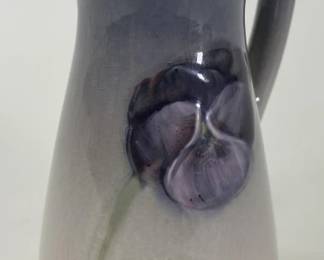 1906 Weller Etna Small Floral Decorated Pitcher