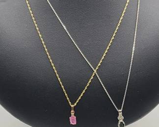 Sterling D'Joy Sterling & Stone Necklaces