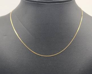 14k Yellow Gold Necklace