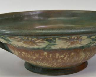 Roseville Pottery Dahlrose Console Bowl