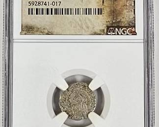 1554 KB Hungary Denar NGC MS 62