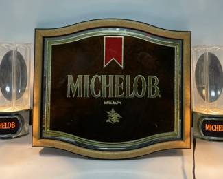 Vintage Michelob Lighted Beer Bar Sign