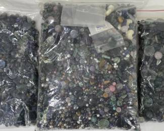 Collection of Stones and Jewelry Making Supplies
