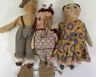 Kentucky Craft Cloth Dolls by Elna Rosemaree Huff