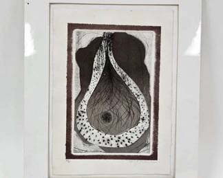 Tonya Vance "Pod" Artist's Proof Etching