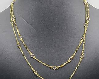 Sterling Silver Bracelet & Necklaces w/ Stones