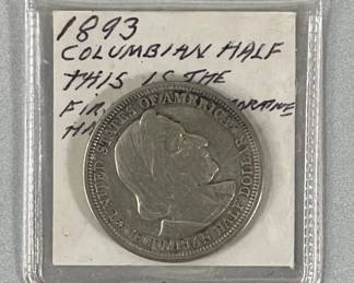1893 Columbian Expo Silver Half Dollar
