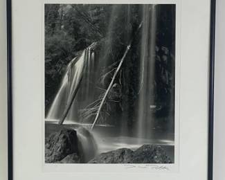 Dave Potter Photography B&W Waterfall Landscape