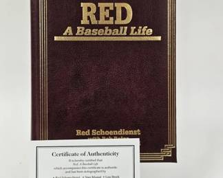 Cardinals Musial, Brock, Herzog & More Signed Book