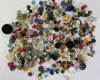 Lot of Vintage Buttons