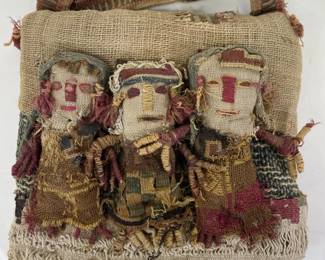 Vintage Columbian Textile Dolls