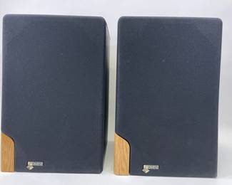 Vintage Advent Amber Classic Bookshelf Speakers