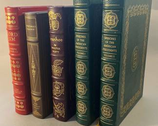 The Easton Press Leather Bound Books