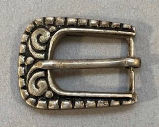 Sterling Silver Belt Buckle 