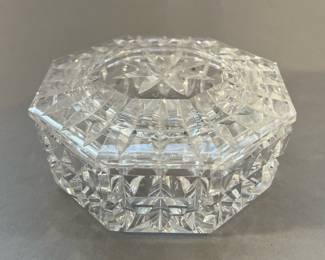 Waterford Crystal Lidded Trinket Box
