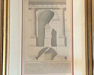 Late 1800’s Architectural Engraving 