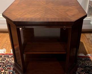 Vintage Octogonal Tier End Table by Kindell