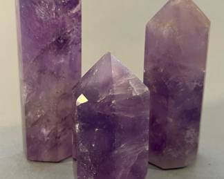 Amethyst Healing Crystal Points 
