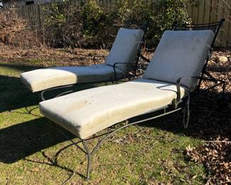 Pair of Vintage Salterini Lounge Chairs 