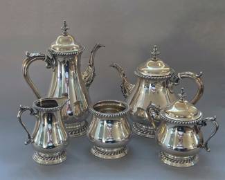 Shreve & Co Sterling Silver Coffee and Tea Set (tray sold separately) 