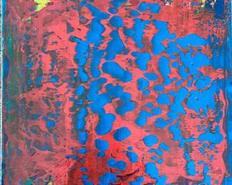  “Oblivion Fold” Acrylic on Canvas by Gregory Logan Dunn, Local Artist 