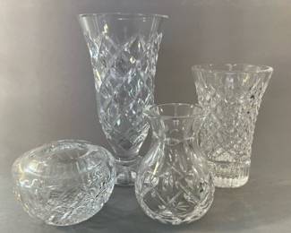 Waterford Crystal Vases and Others 