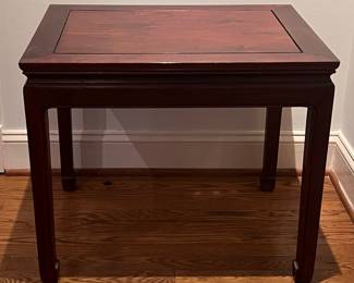 Chinese Rosewood End Table