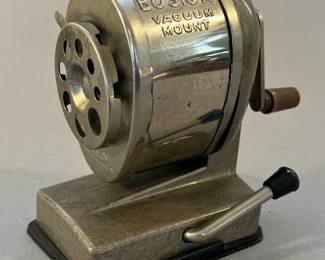 Vintage Boston Vacuum Mount
Pencil Sharpener