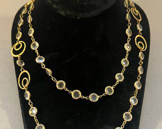 Gold Tone Necklace 