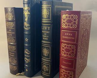 The Easton Press Leather Bound Books