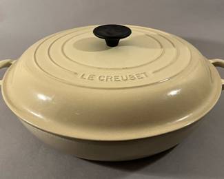 Le Creuset #30 Enameled Cast Iron Braiser Dutch Oven