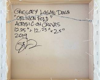 Signed and Dated on Verso