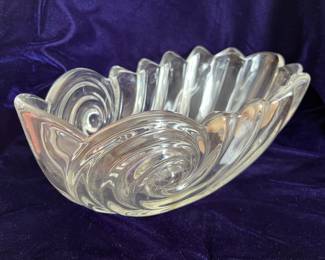 Mikasa crystal bowl