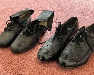 Antique girls' shoes