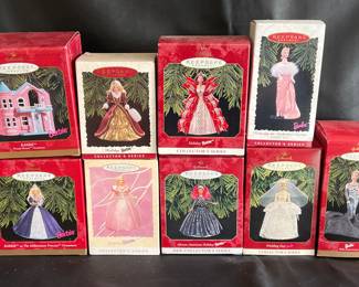 Barbie Hallmark ornaments