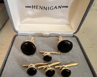 Hennigan cufflinks and buttons