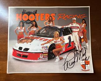 Rick Mast autographed 8x11" poster card