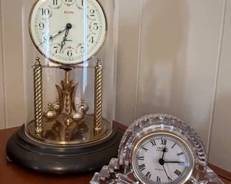 Kundo anniversary and Crystal Legends clocks