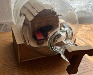 Log cabin in a bottle