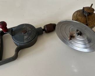 Dunlap hand drill and hand torch