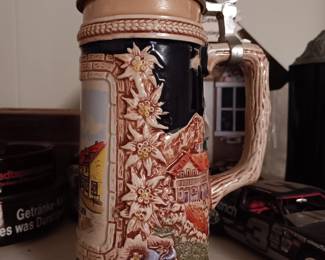 German beer steins