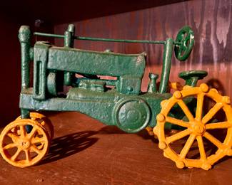Cast iron tractor