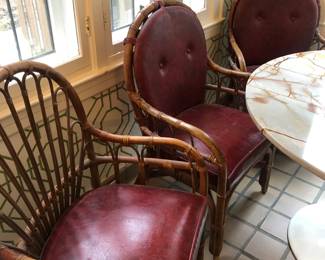 Set of 4, 1 needing seat repair